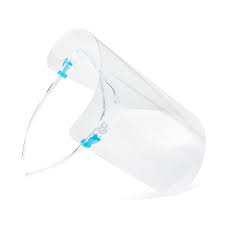Protector facial modelo lente