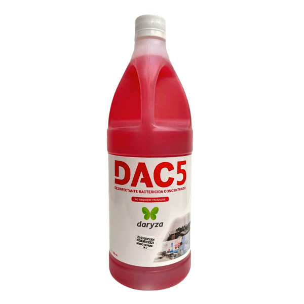 Desinfectante amonio cuaternario concentrado 1lt daryza