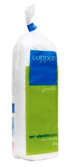 Algodón hidrófilo x 50 gr x 1 unidad Coppon