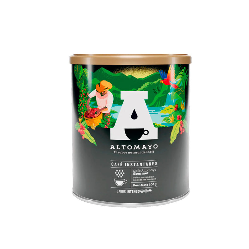 Café instantáneo gourmet lata 200 gr Altomayo