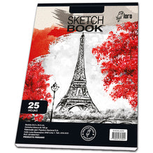 Block sketch book 25 hojas diseños surtidos Loro