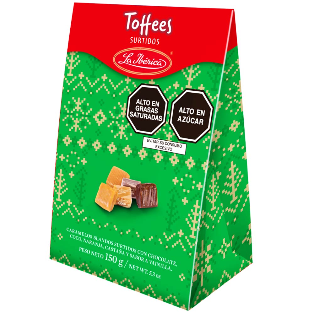 Toffees surtidos nav 150 gr la iberica