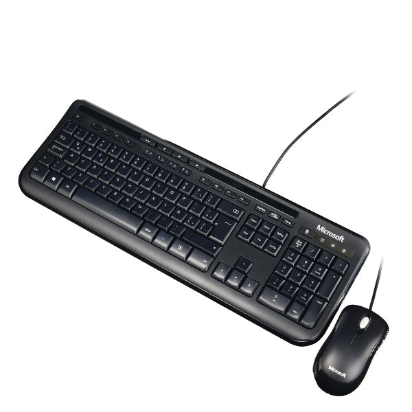 Kit teclado mouse microsoft 600 wired cm