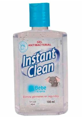 Alcohol en gel aroma bebe x 100 ml Instant Clean