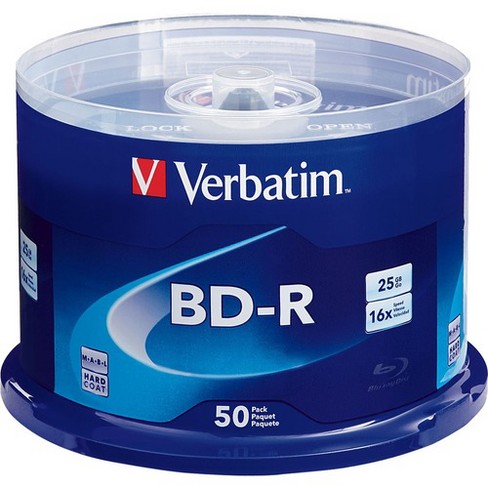 Bd r 25gb 16x w branded surface 50pk