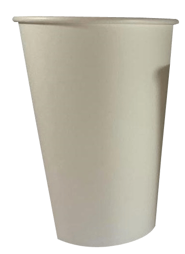 Vaso de polipapel 10 onzas blanco x 50 unidades Dasil