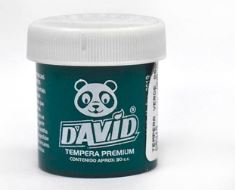 Témpera verde 30 ml David