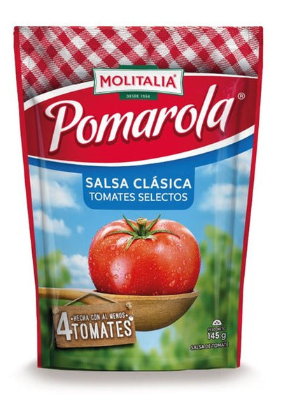 Salsa de tomate Pomarola 145 gr Molitalia