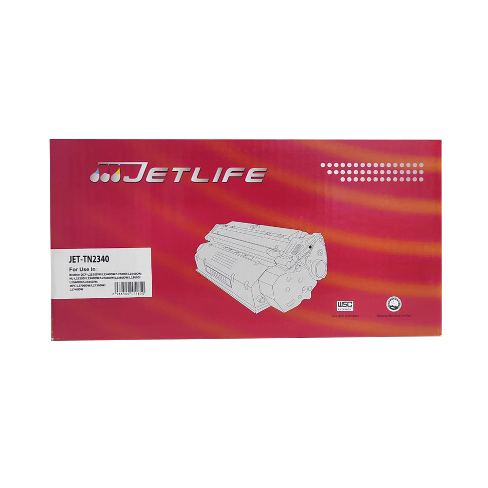 TONER COMPATIBLE JETLIFE BR TN2340L2540/2740 1,200 PG