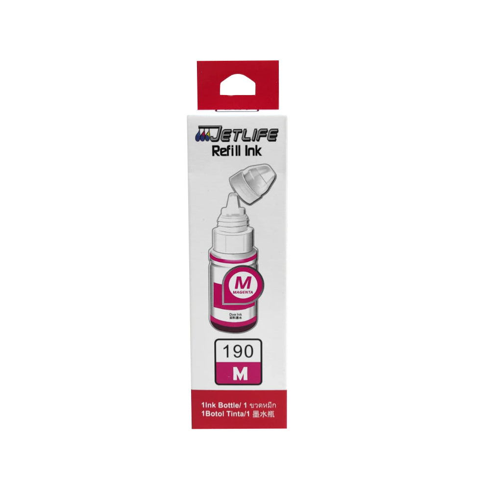 TINTA COMPATIBLE JETLIFE CN GI 190 MAGENTA 70ML
