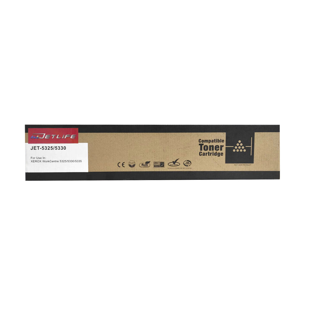 TONER COMPATIBLE JETLIFE 006R01160 5325 BLACK 30,000 PG