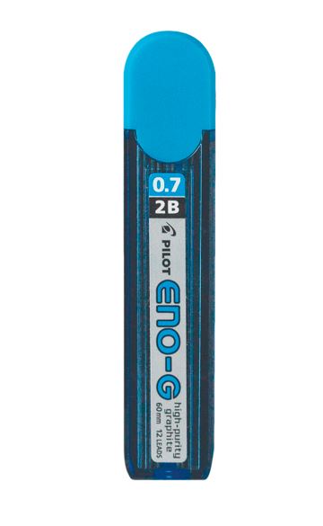 Minas eno 2b  0.7mm estuche x 12 unidades pilot