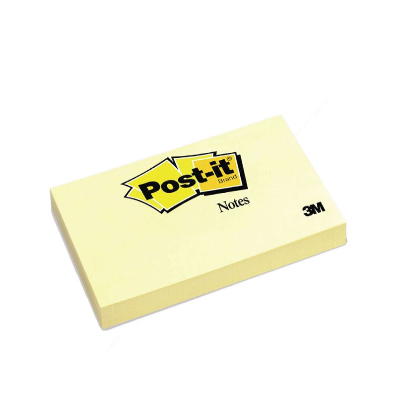 Post-it notas adhesivas 655 amarillo 7.6 cm x 12.7 cm 100 hojas