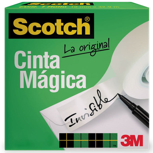 Cinta adhesiva mágica 3/4 x 36 yardas 810 Scotch