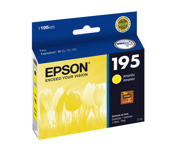 TINTA T195420 XP 101/201 YELLOW 210 PAG EPSON