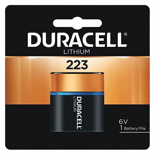 Batería 223 litio voltaje 6 Duracell
