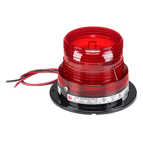 Estrobo de bajo perfil 120v rojo federal signal