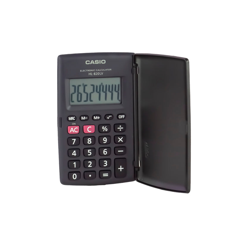 Calculadora bolsillo 8 dígitos HL-820LV-BK Casio