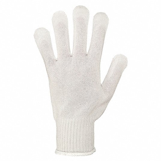 Guante tejido anticorte blanco mcr safety