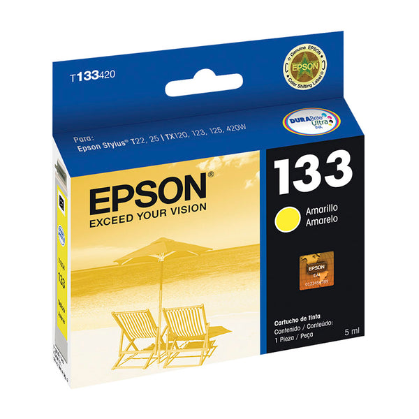 TINTA T133420 AL T25/TX125/TX420W YELLOW EPSON