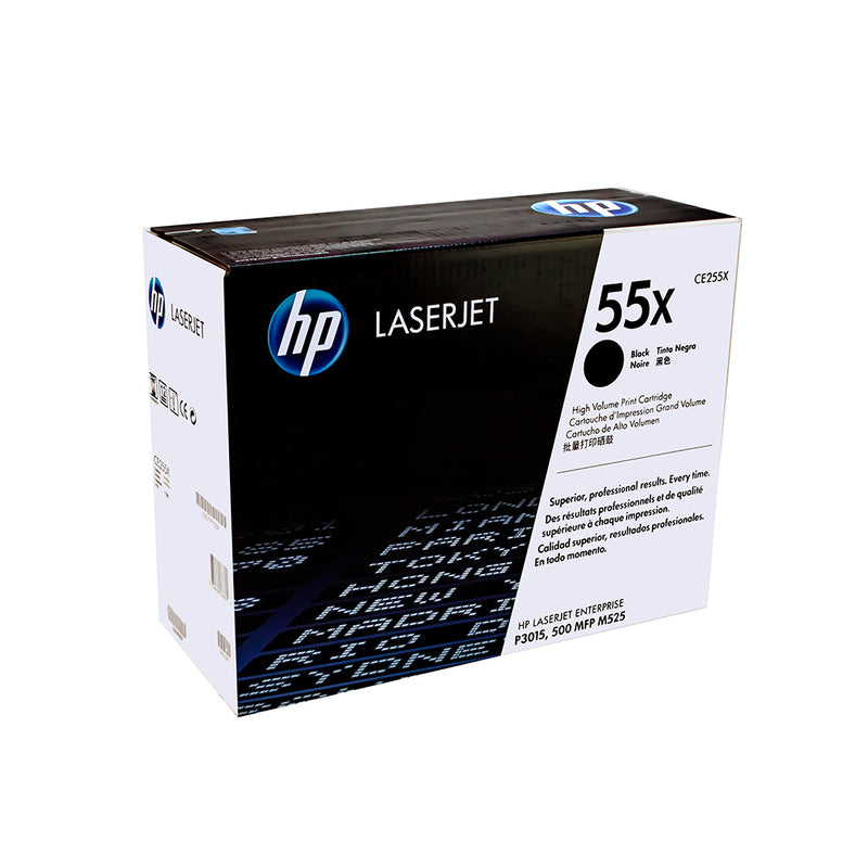 TONER CE255X L.J. P3015 NEGRO 12.500 PAG. HP