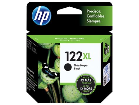 TINTAS CARTUCHO 122XL NEGRO CH563HL HP