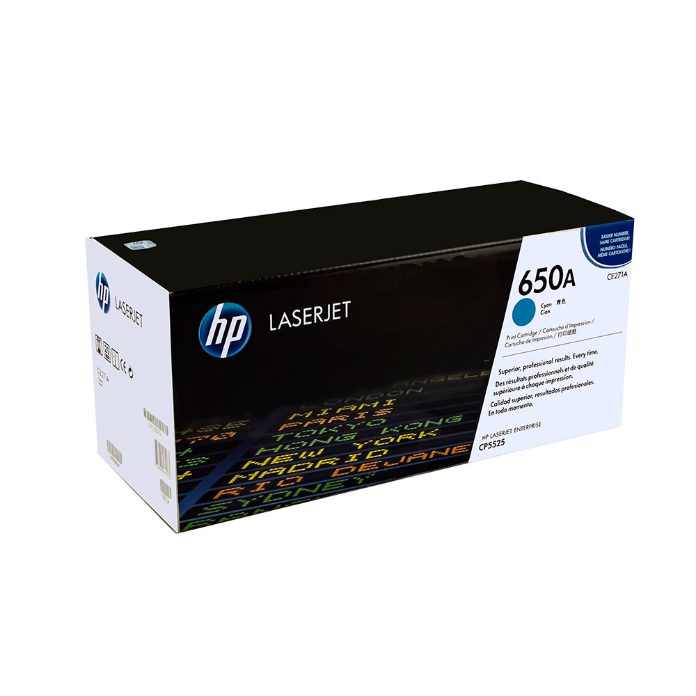 TONER CE271A L.J. CP5525 CYAN HP