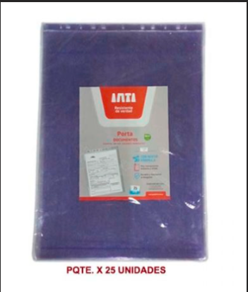 Mica portapapel transparente A3 x 25 unidades Intifan