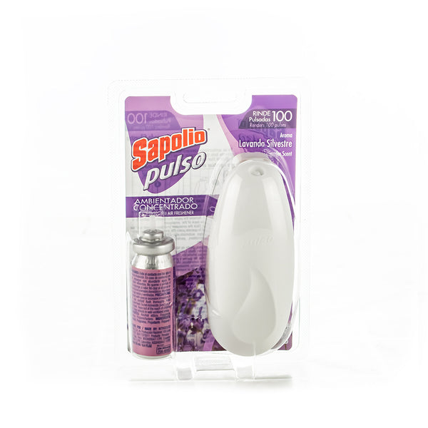 Aromatizador spray dispensador + repuesto lavanda spray 12 m