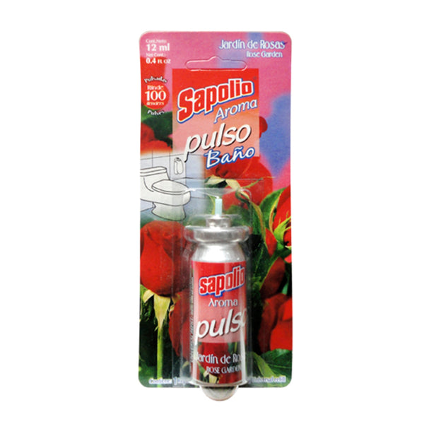 Repuesto aromatizador spray jardin de rosas 12 ml sapolio