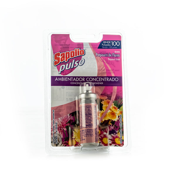 Repuesto aromat spray potpo flores 12 ml sapolio