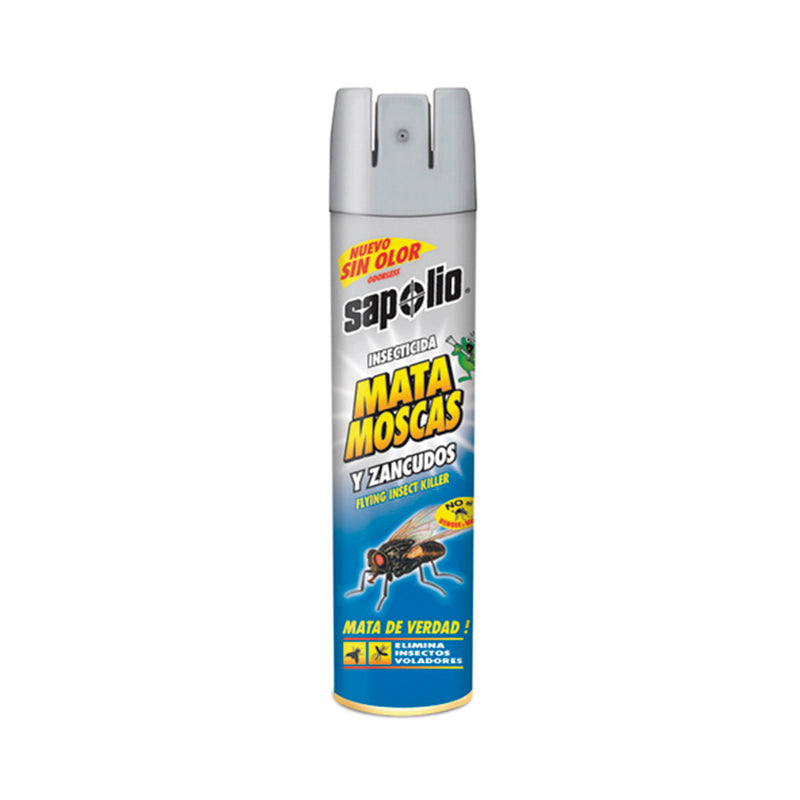 Insecticida spray matamoscas s/olor 360 ml sapolio