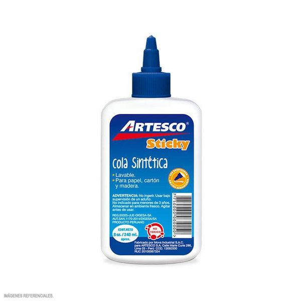 Goma sintética con aplicador x 240 gr Sticky Artesco