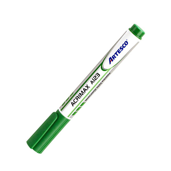 Plumón A-123 verde artesco