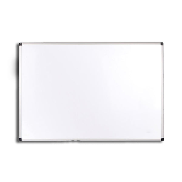 Pizarra blanca 90 x 130 cm marco aluminio
