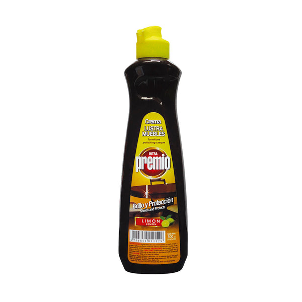 Lustra muebles crema limón 280 ml premio