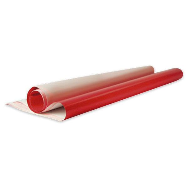 Papel lustre color rojo paquete x 25 unidades
