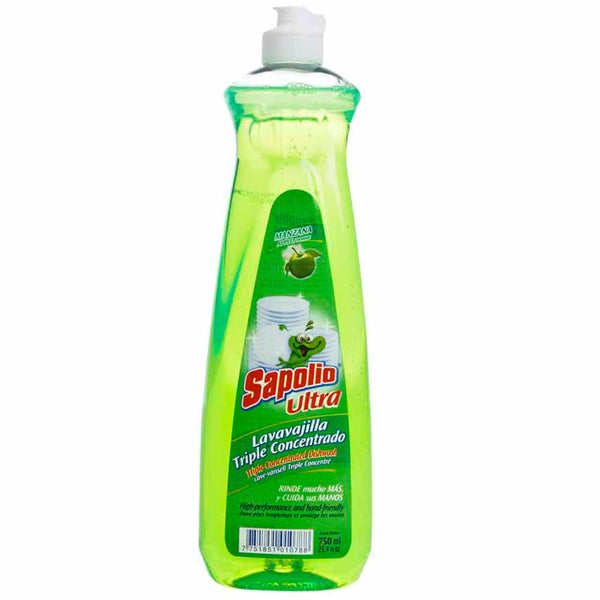 Lavavajílla líquido manzana 750 ml sapolio