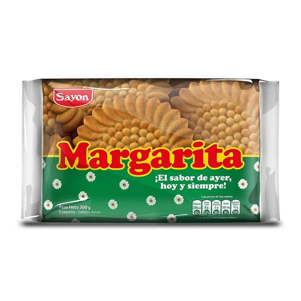 Galleta margarita 46.5 gr pack x 6 un sayon