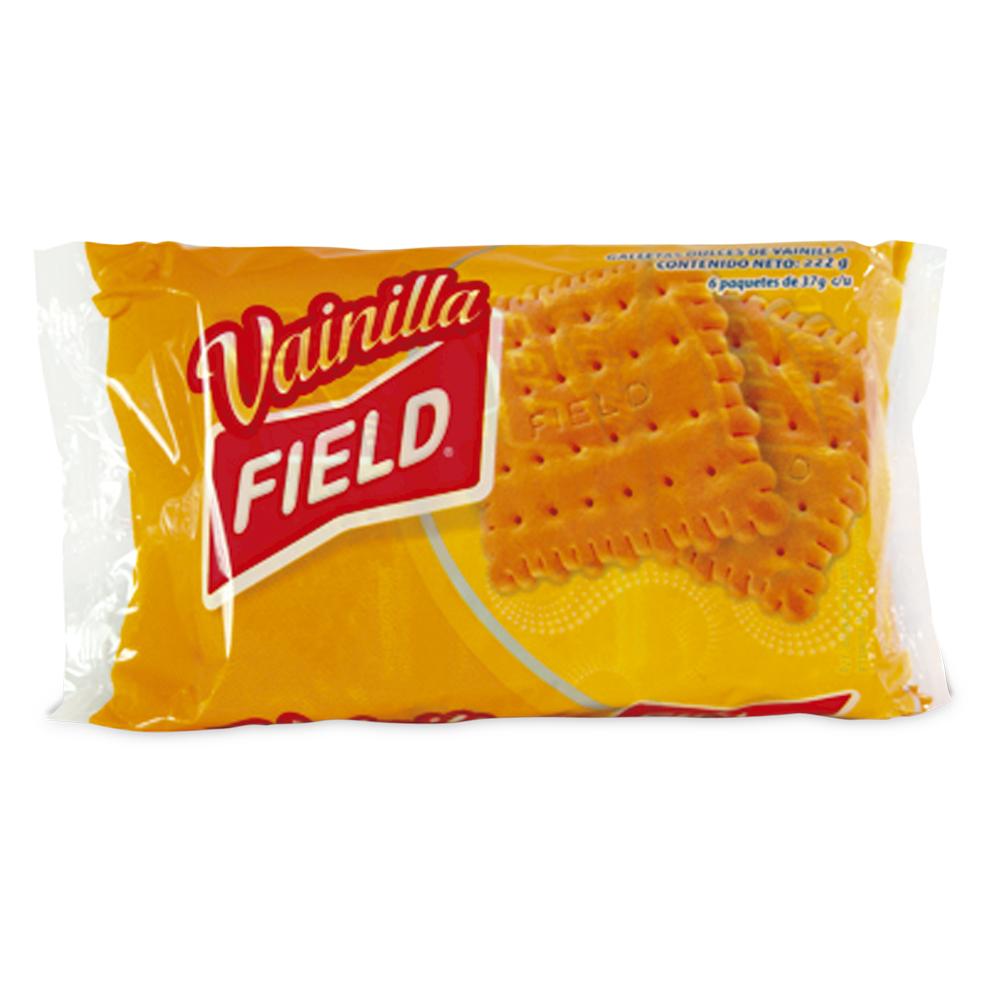 Galleta Vainilla 37 gr pack x 6 und Field