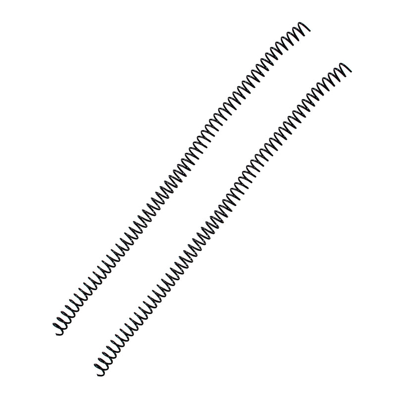 Espiral plástico 20mm (120h) x 50 und negro
