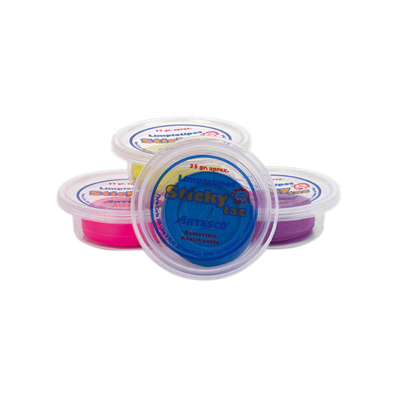Limpia tipo 35gr colores surtido artesco
