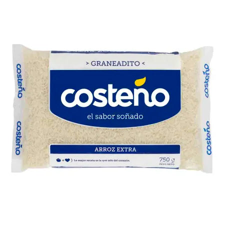 Arroz extra 750 gr costeño