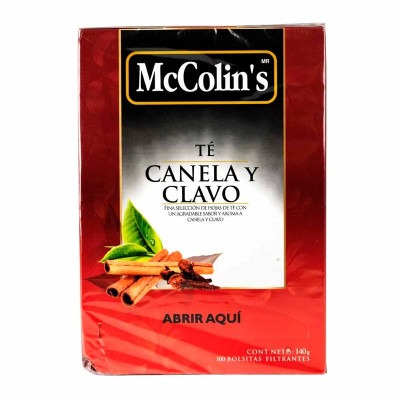 Té canela clavo cja x 150 un mccolins