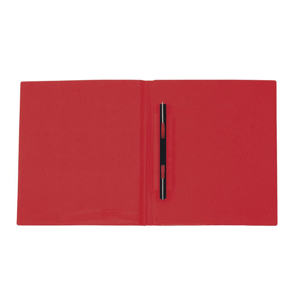 Folder doble tapa A4 con gusano color rojo Artesco