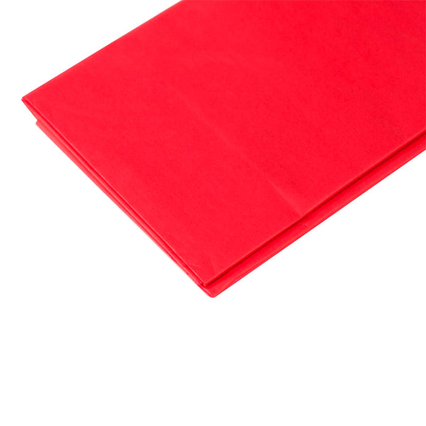 Papel seda Color: rojo  Cantidad: 24 unidades Marca: genérica