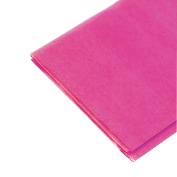 Papel seda fucsia paquete x 24 unidades