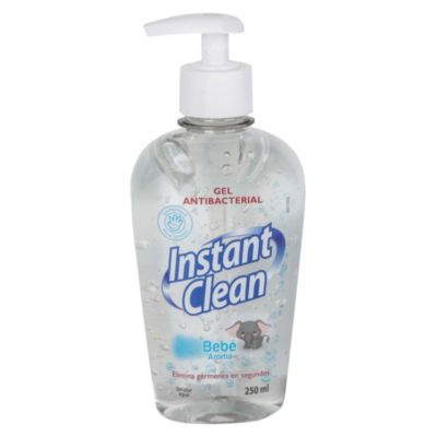 Alcohol en gel aroma bebe 250 ml Instant Clean