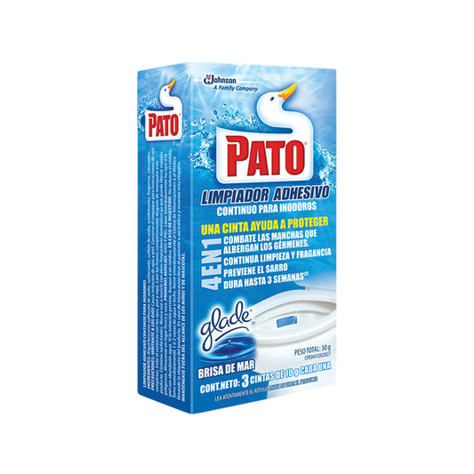 Limpiador adhesivo w.c. brisa marina 30 gr pato