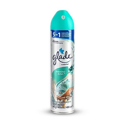 Desodorante ambiental paraiso azul 400 ml glade